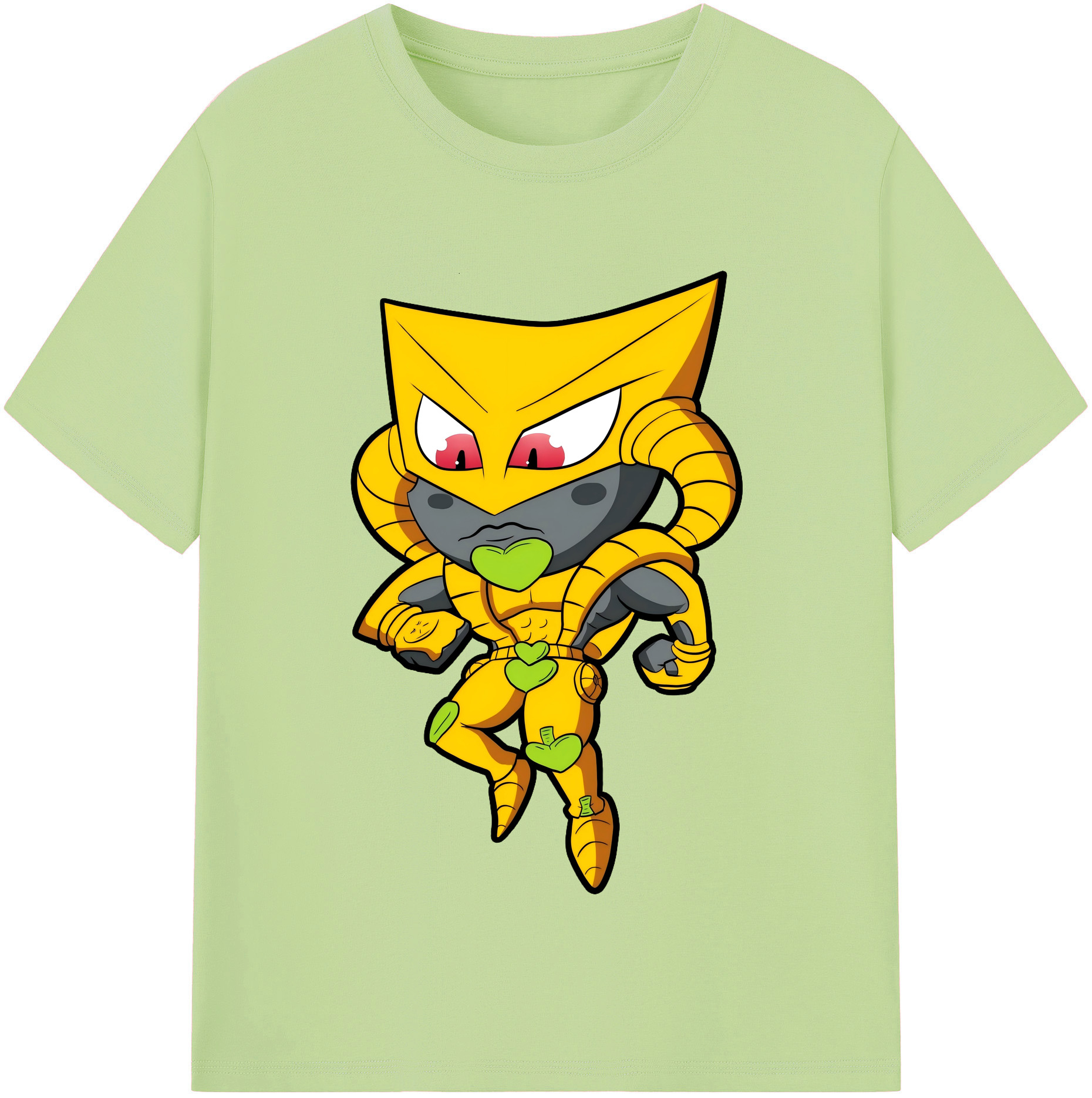 （画像用） ジョジョの奇妙な冒険 ディオ?ブランドー JoJo's Bizarre Adventure Dio Brando 綿100％半袖Tシャツ（フロントプリント）